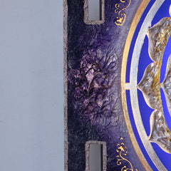 Sri Yantra blue 100cm