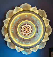 Lotus Gayatri Yantra 108cm